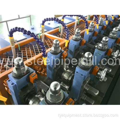 high frequency round pipe proudction line
